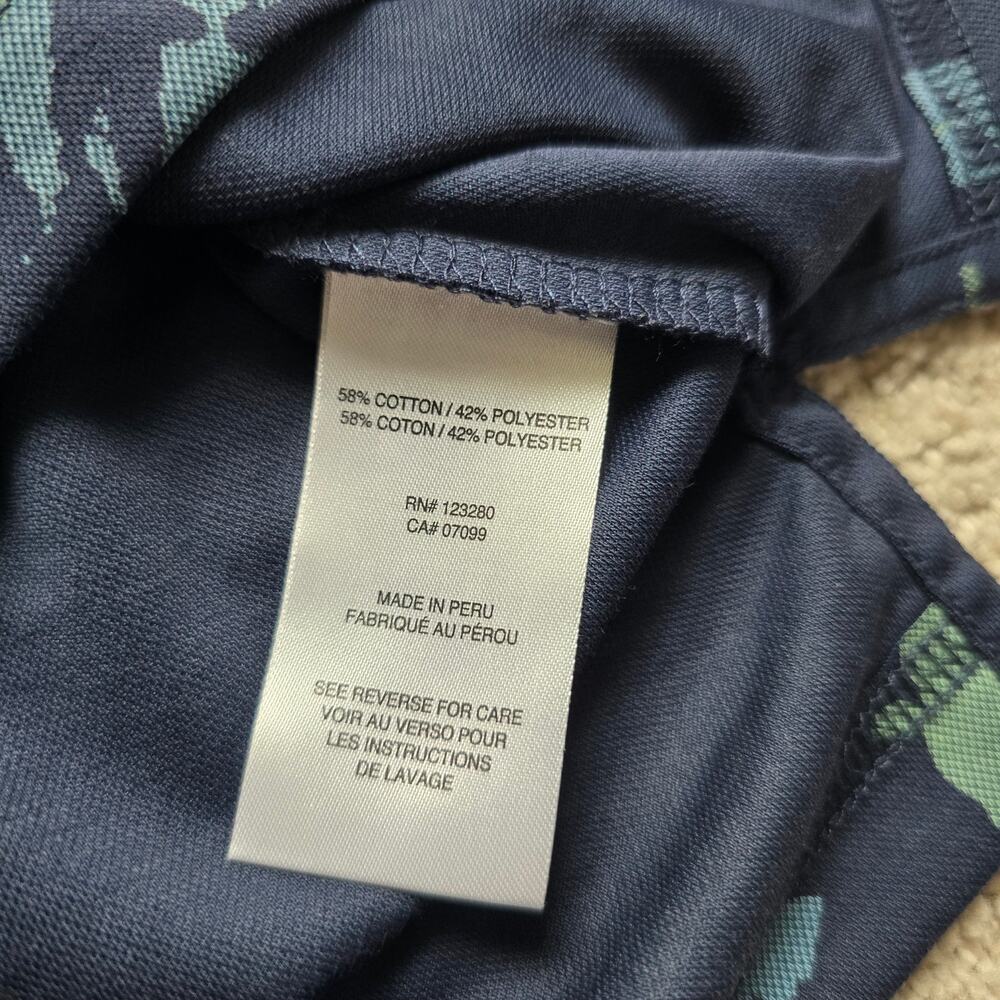 *NWT TravisMathew Mens Favorite Hello Polo Shirt Navy Size L Golf  Comfort - Picture 5 of 7